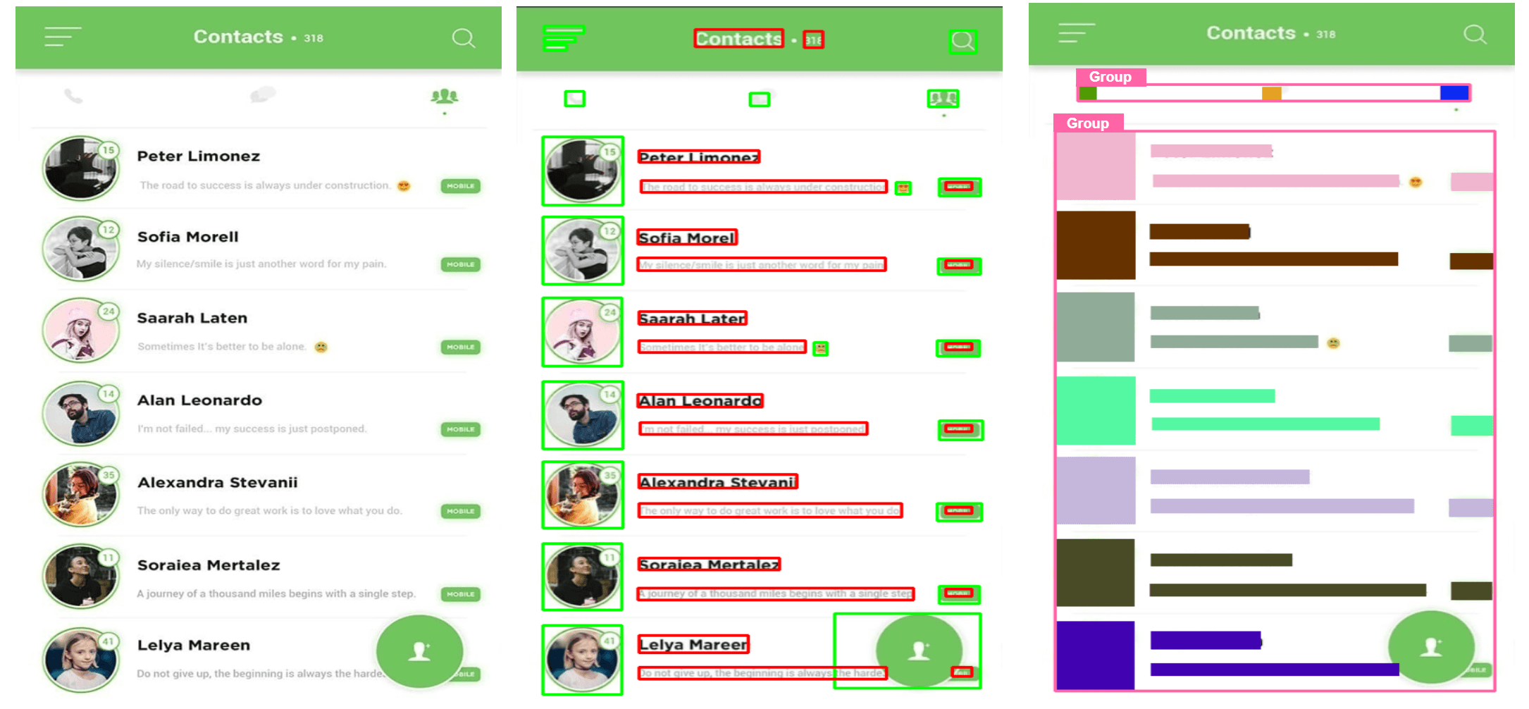UI Component Perceptual Grouping 1