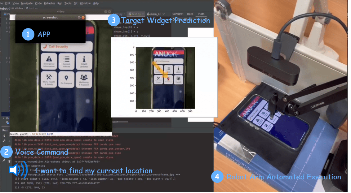 APP Voice Control x Robot Arm 2